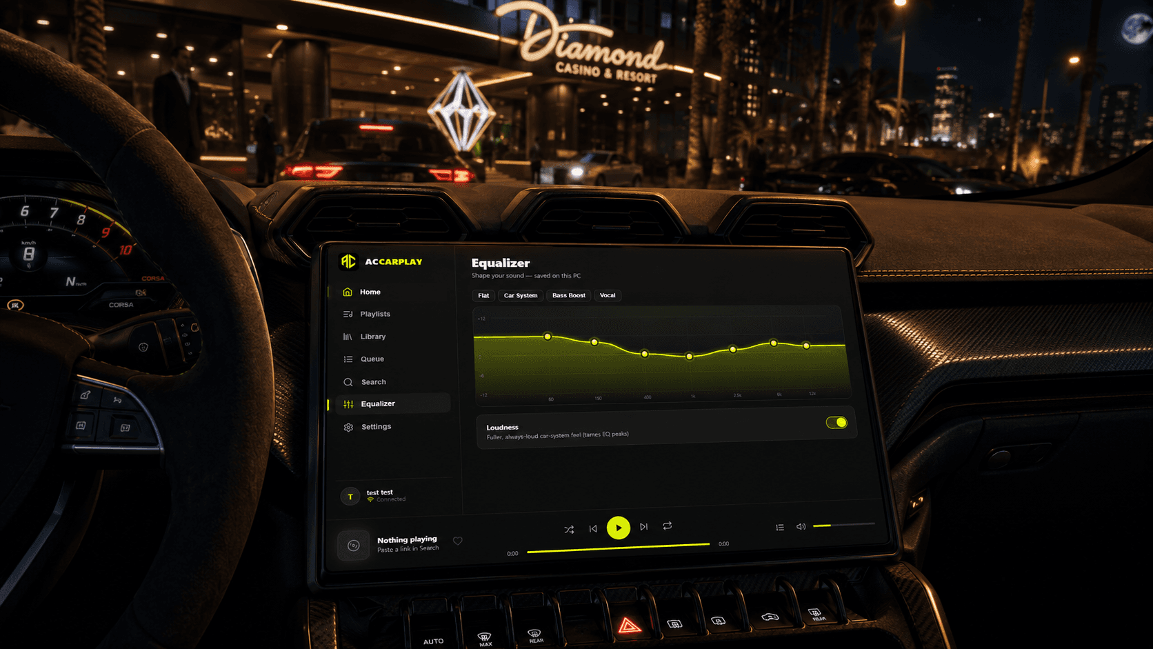 AC CarPlay - 3D In-Car Music System